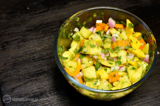 Now You're Cooking - Pineapple Mango Salsa