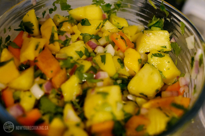 Now You're Cooking - Pineapple Mango Salsa