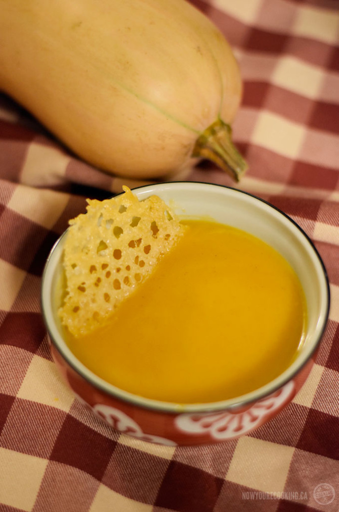 Butternut Squash Soup - Now You're Cooking