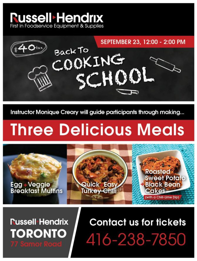 Back to Cooking School at Russell-Hendrix