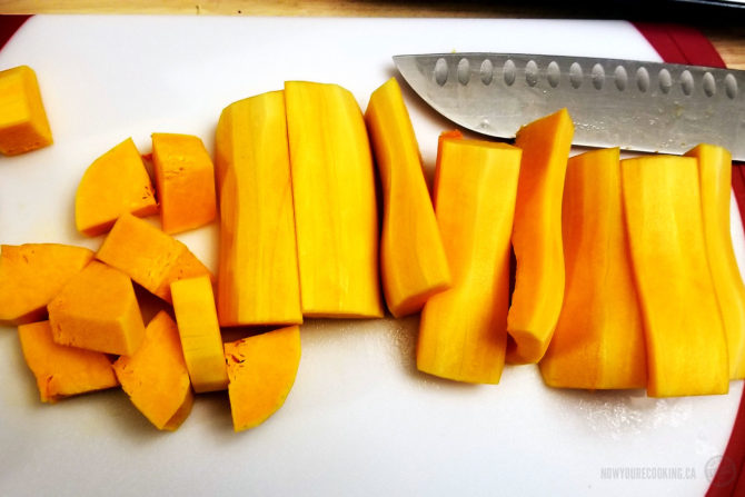 Now You're Cooking - Chopped Butternut Squash