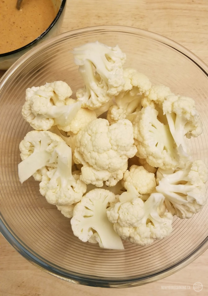 Now You're Cooking - Buffalo Cauliflower Bites