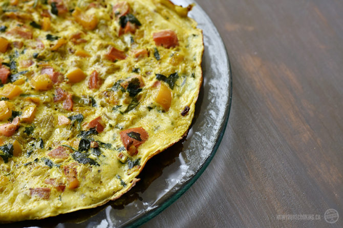 Spicy Masala Frittata - Now You're Cooking