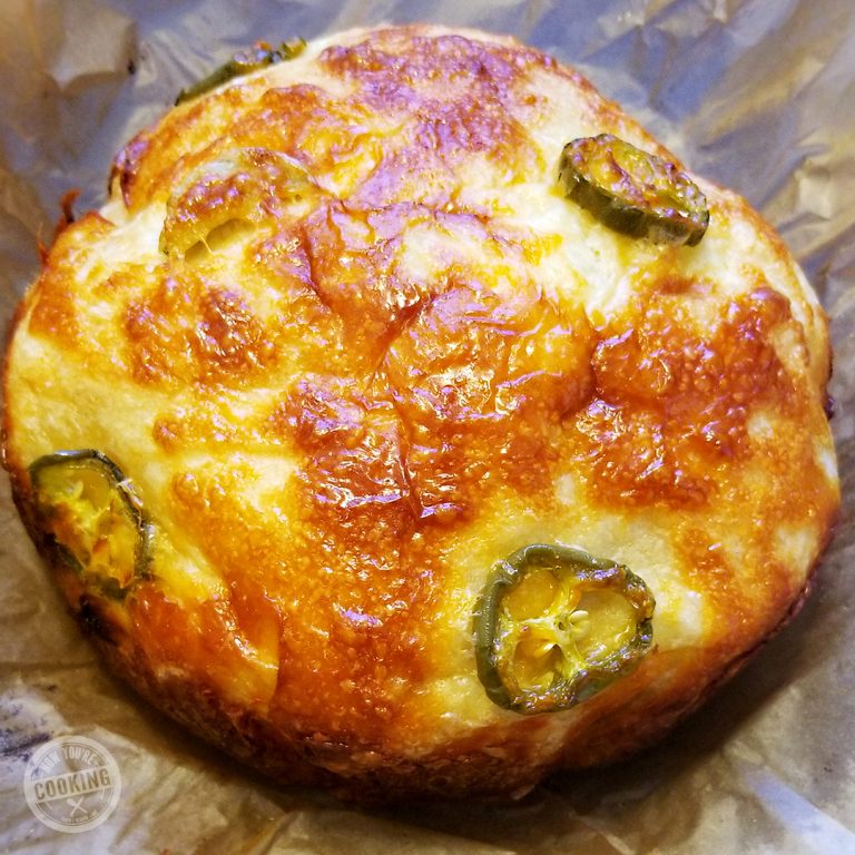 Jalapeno Cheddar Dutch Oven Bread | Now You're Cooking