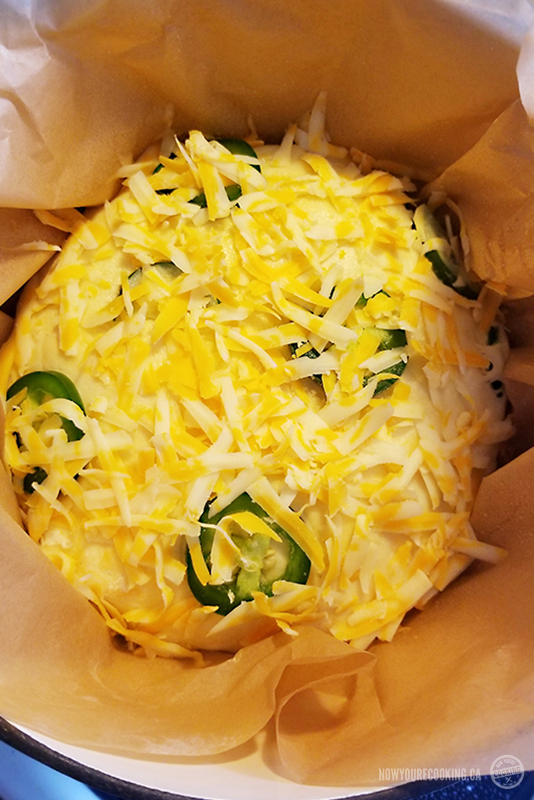 Now You're Cooking - Cheddar Jalapeño Dutch Oven Bread