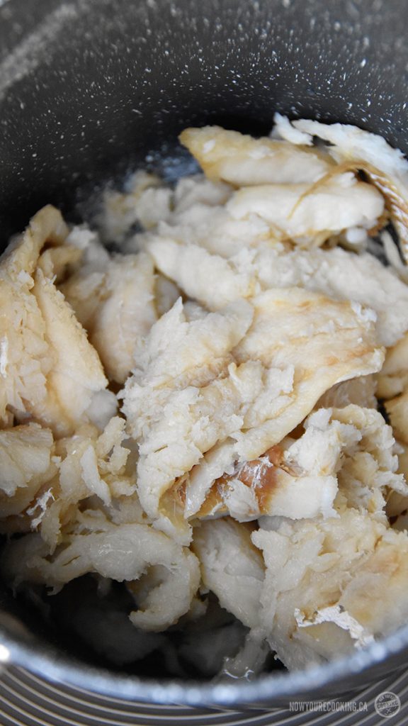 Salted codfish bits - Now You're Cooking