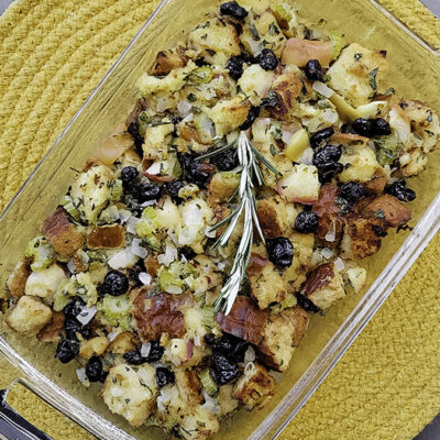 Apple-Cranberry Herbed Stuffing (Dressing)